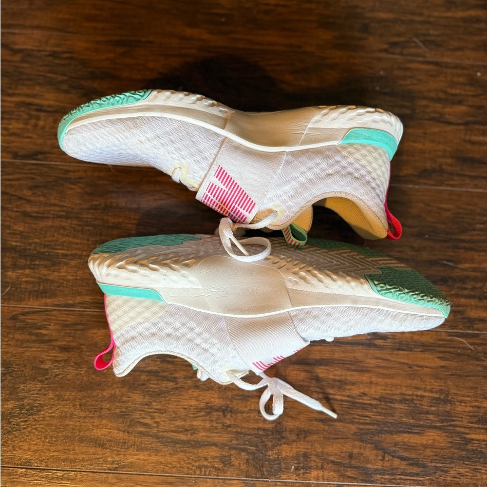 Nike Renew In-Season TR 10 (White / Pink / Green) women’s size 10 - Picture 4 of 7